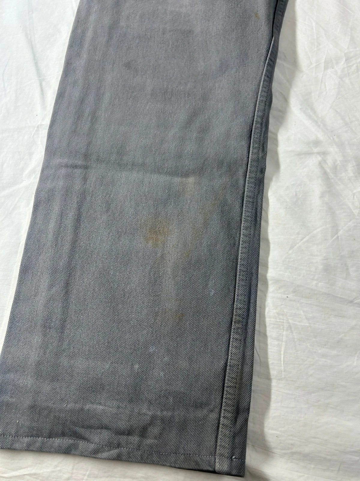 Grey straight cut Levi's lot 501 w38 l36 – photo 17